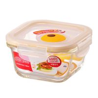 Refractorio Lock & Lock Ovenglass Euro Cuadrado 300ml