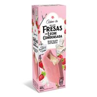 Paleta de Helado Cuisine & Co Fresa con Leche Condensada 108g