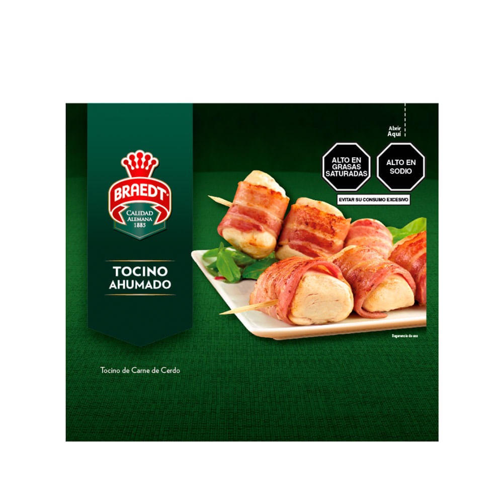 Tocino Ahumado Braedt x kg