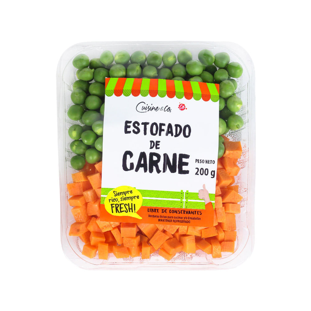 Verduras Picadas para Estofado de Carne Cuisine & Co 200g
