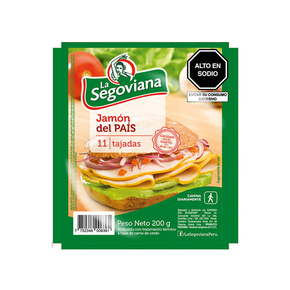 Jamón del País La Segoviana 200g