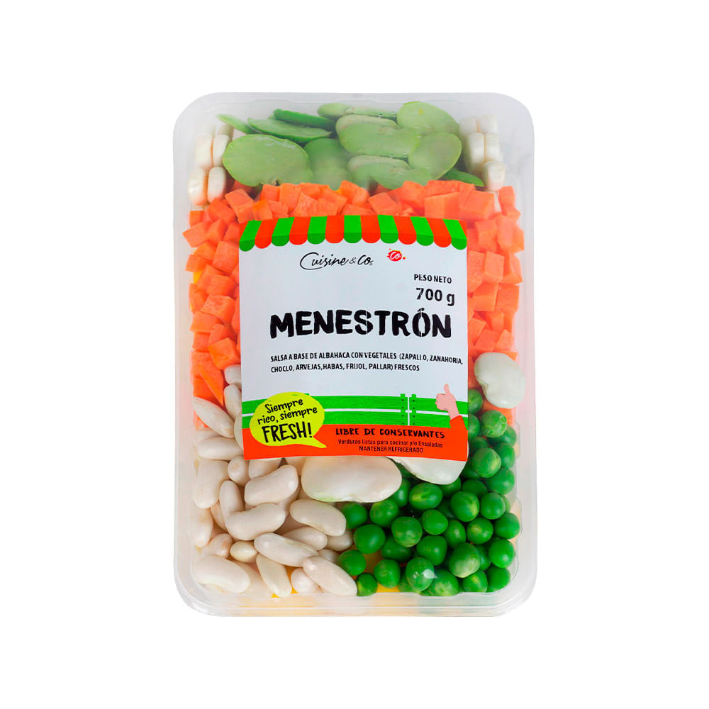 Verduras Picadas para Menestrón Cuisine & Co 700g