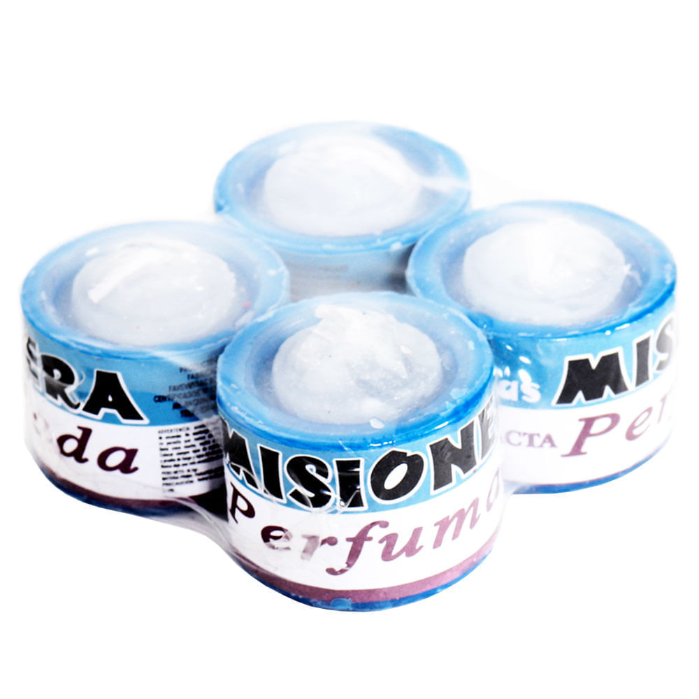 Velita Compacta Perfumada 4 unid