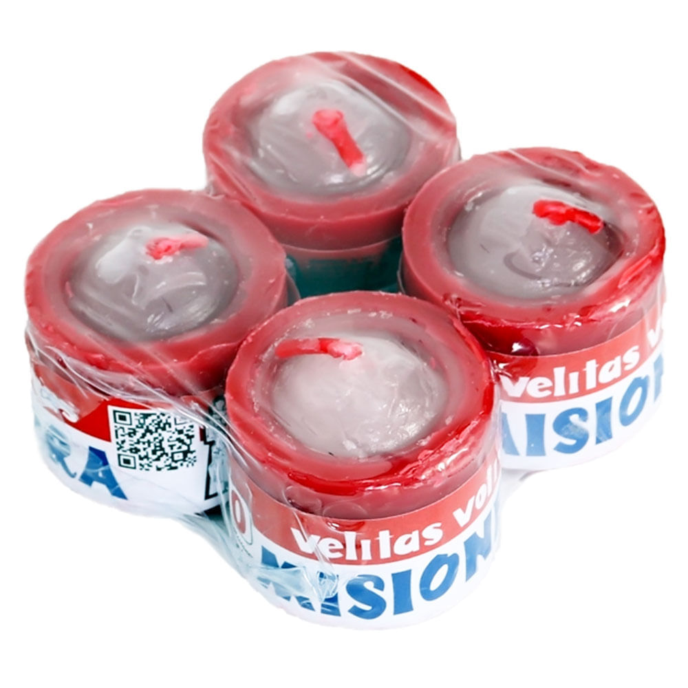 Vela Votiva Tipo 10 4 unid