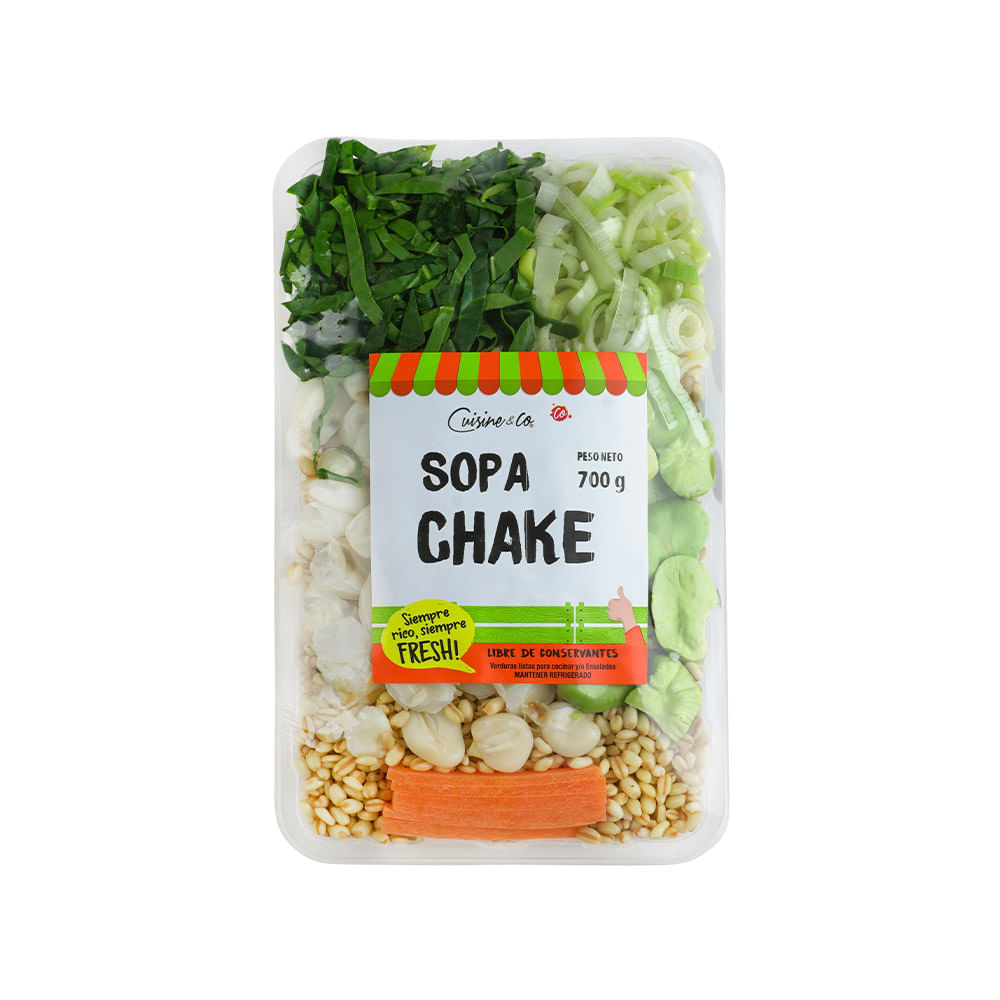 Verduras Picadas para Sopa Chake Cuisine & Co 700g