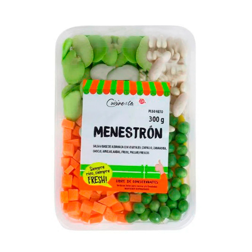 Verduras Picadas para Menestrón Cuisine & Co 300g