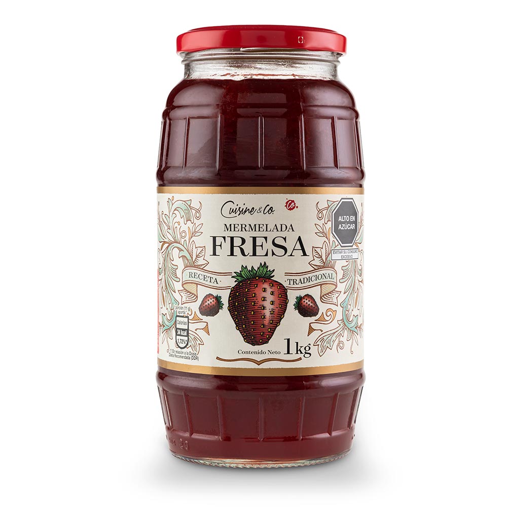 Mermelada de Fresa Cuisine & Co Frasco 1 Kg