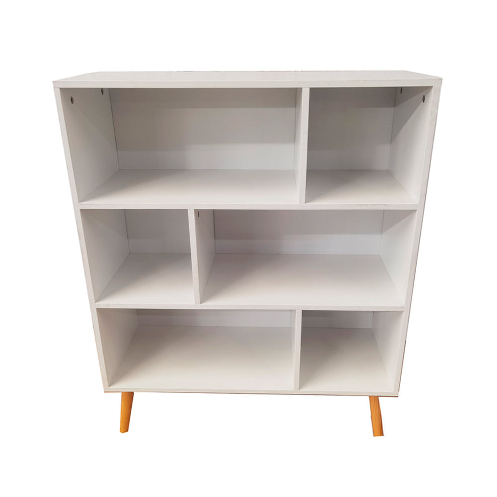 Librero M+Design Rummy Blanco