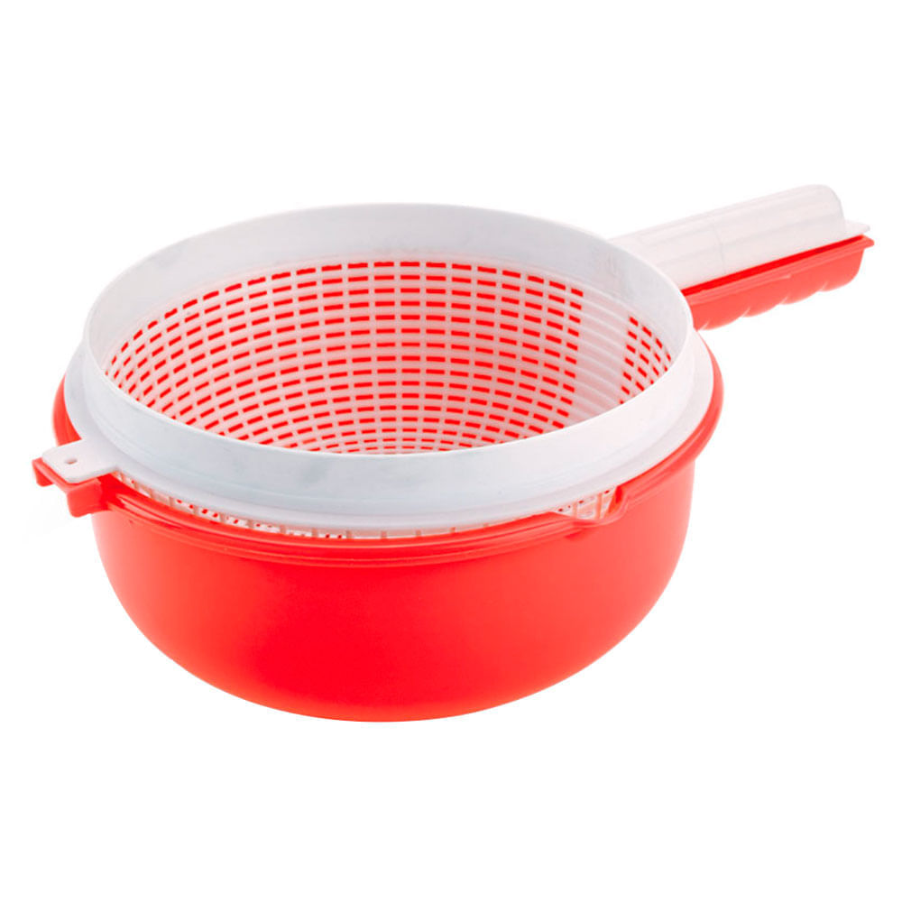 Tazón de Mango con Colador