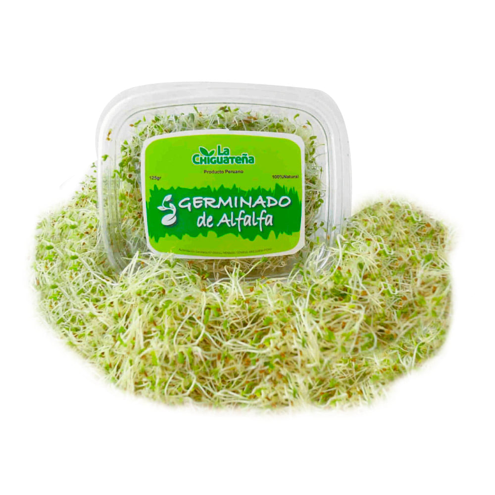 Germinado de Alfalfa Envasado 125 g