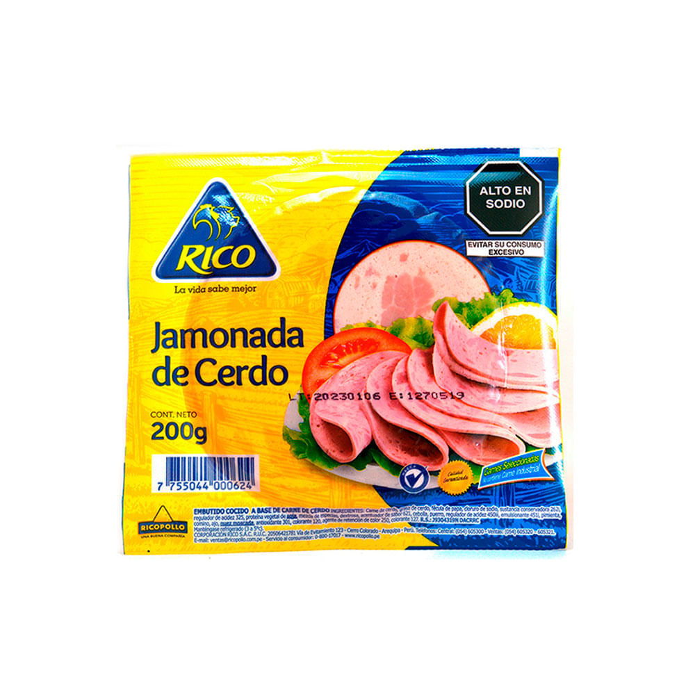 Jamonada de Cerdo Rico 200g