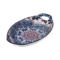 Bandeja Ovalada 300ml BYND Print Mandala Azul