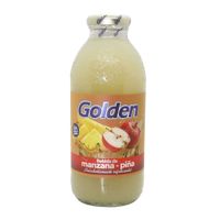 Bebida de Manzana y Piña Golden Botella 485ml