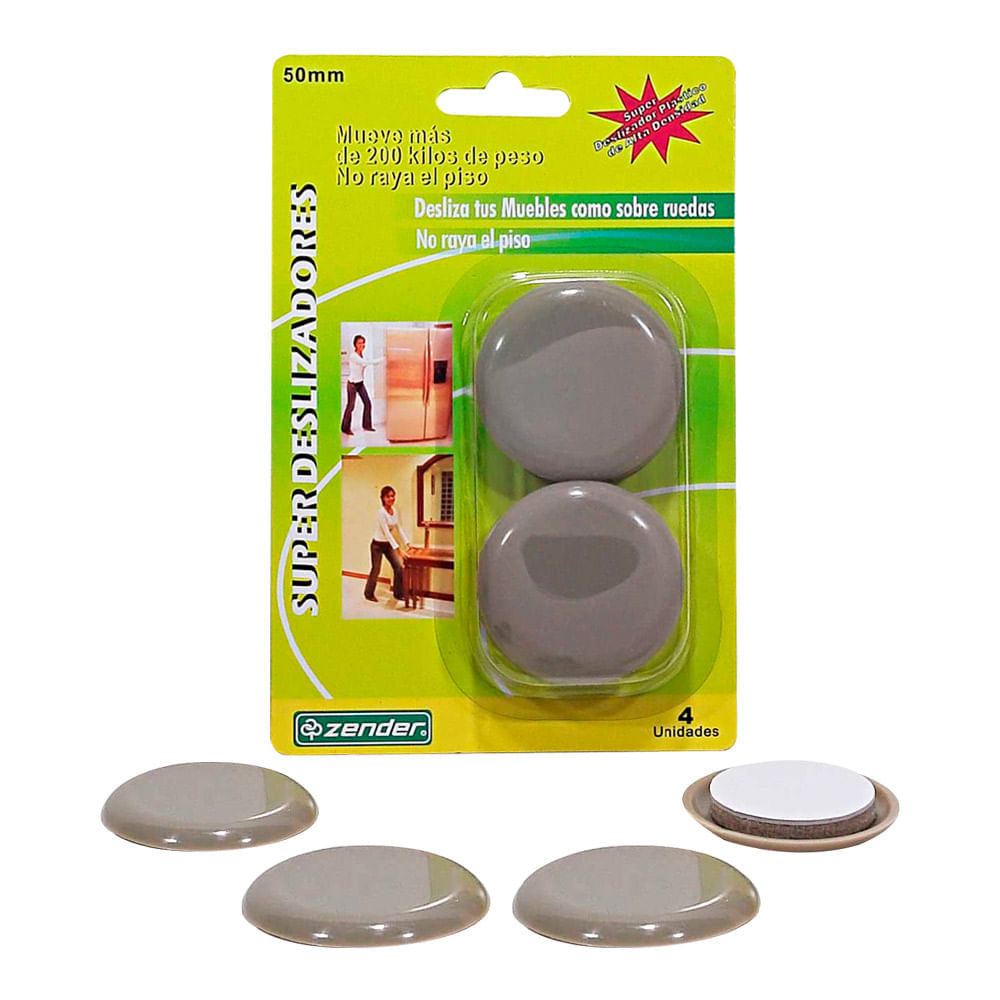 Deslizador Plástico Alta Densidad 2"