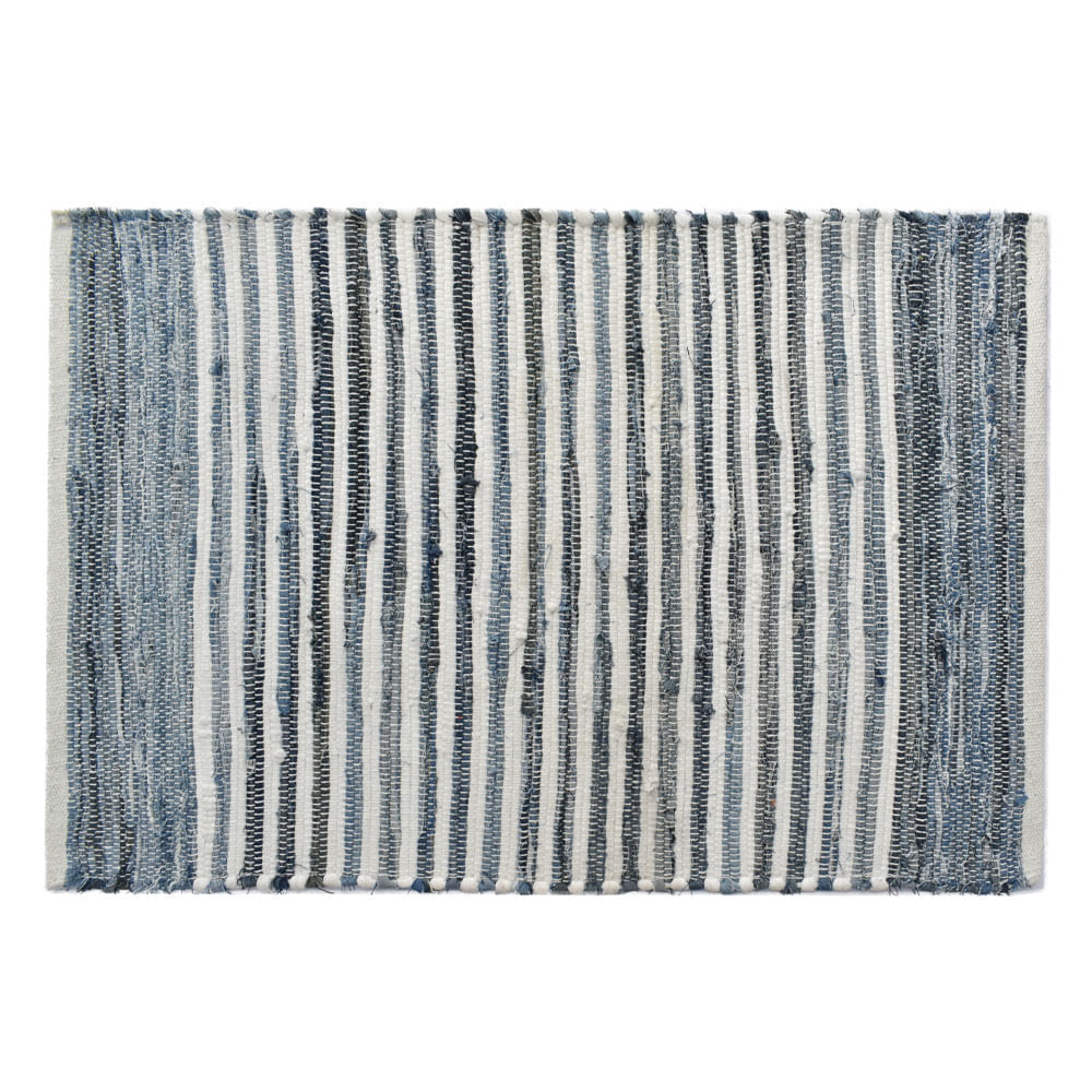 Alfombra Krea Hm Cutshuttle 60x90 cm Denim