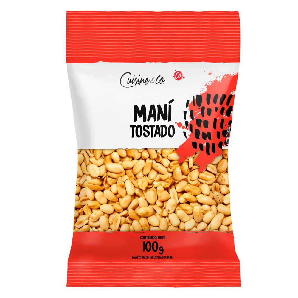 Maní Tostado Cuisine & Co 100g