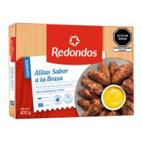 Alitas de Pollo Redondo Sabor Brasa 400g