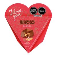 Bombones con Relleno de Cereal y Maní Nikolo 73g