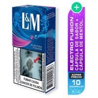 Cigarrillos L&M Electro Fusión 10 un.