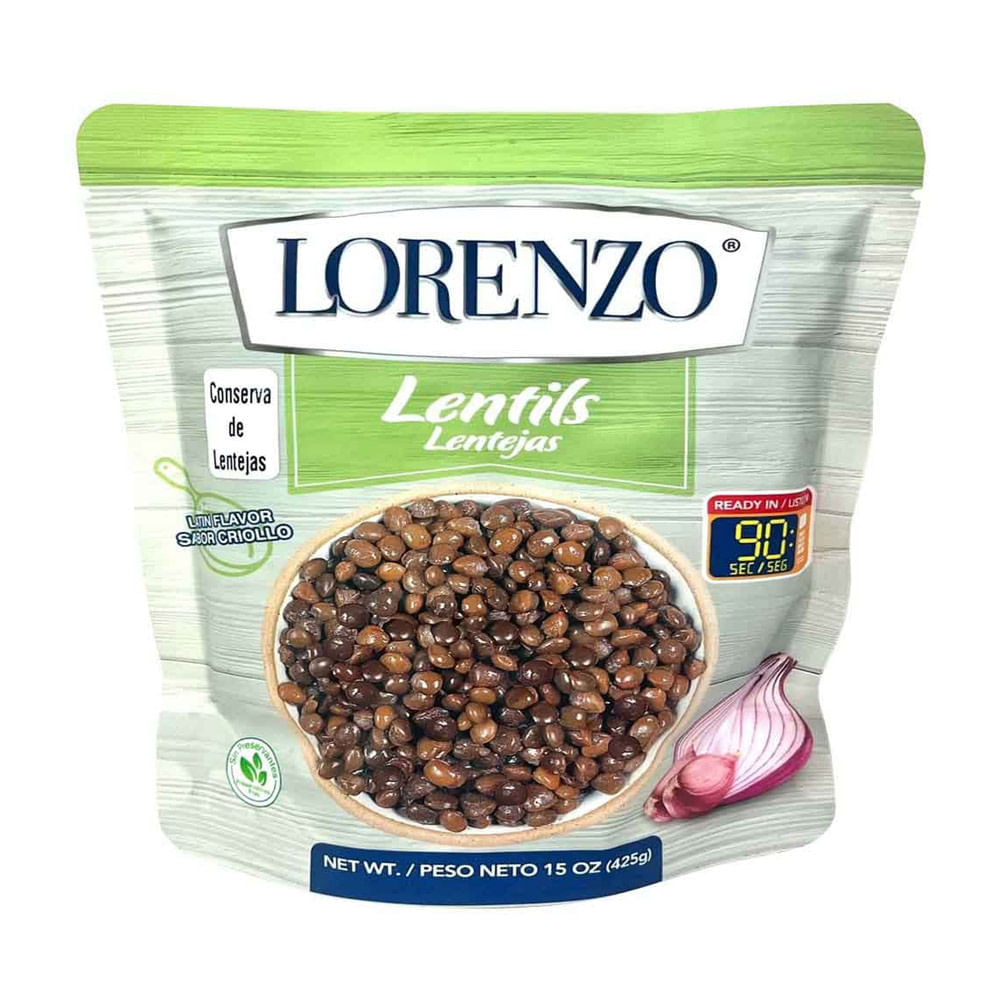 Lentejas Lorenzo 425g