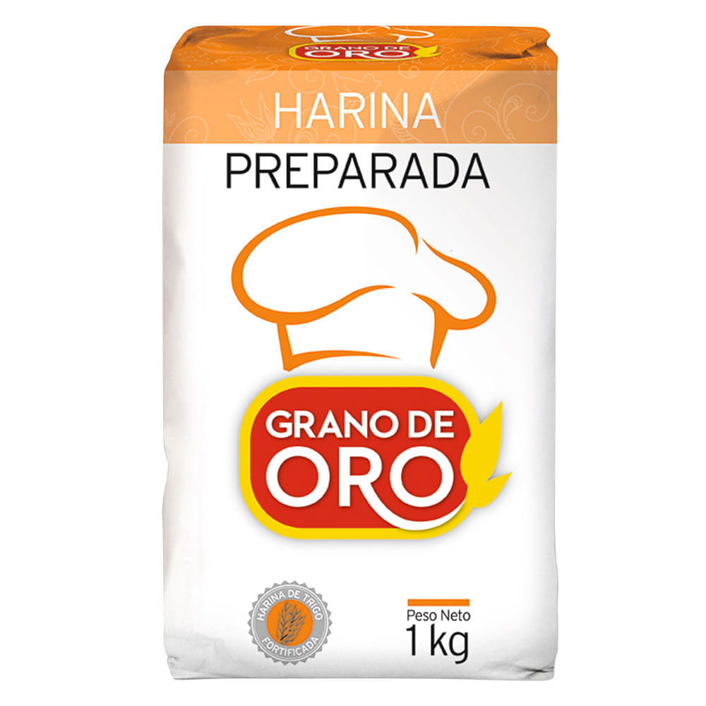 Harina Preparada Grano de Oro Paquete 1 kg