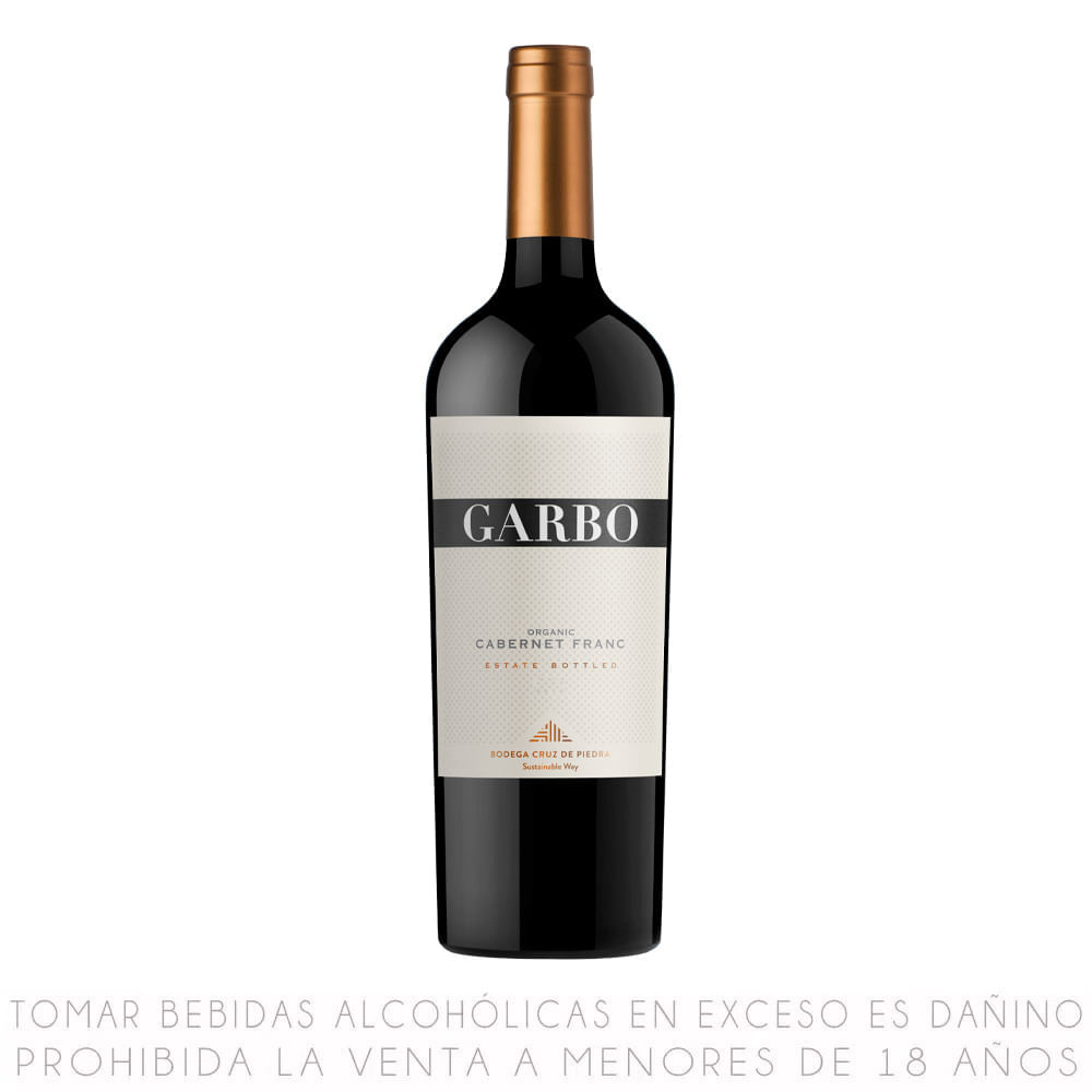 Vino Tinto Cabernet Franc Garbo Botella 750ml