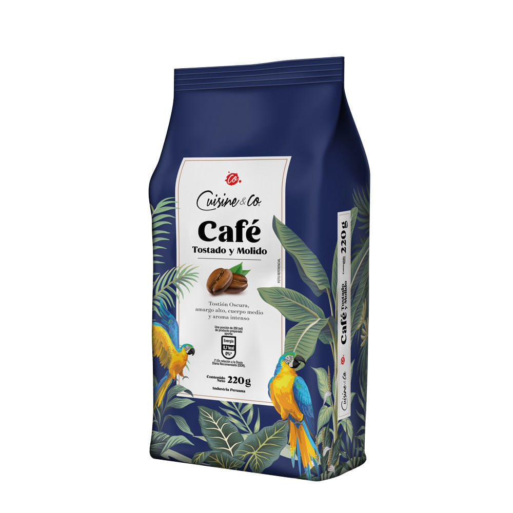 Café Molido y Tostado Cuisine & Co 220g