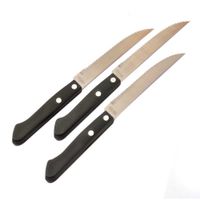 Set Cuchillo de Parrilla 3 Pzas