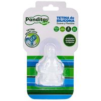 Tetinas Boca Estándar Panditas Baby Flujo Lento 2un
