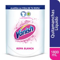 Quitamanchas Líquido Vanish Ropa Blanca 1.8L