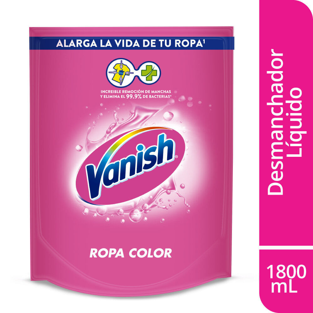 Quitamanchas Vanish Ropa Color 1.8L