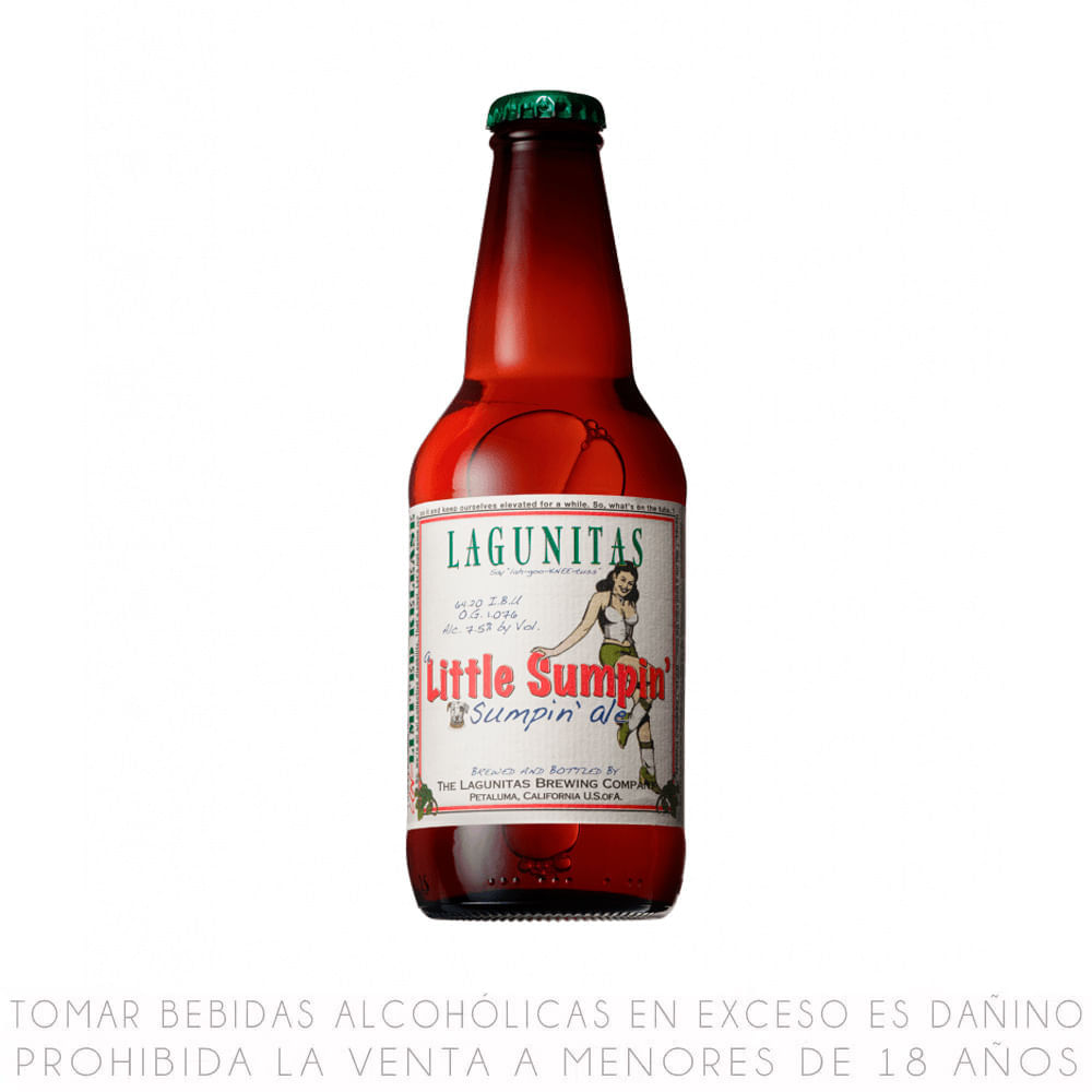 Cerveza Lagunitas Little Sumpin' Botella 355ml