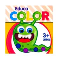 Libro Educa Color 3+ años Amarillo