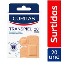 Curitas Transpiel 20un