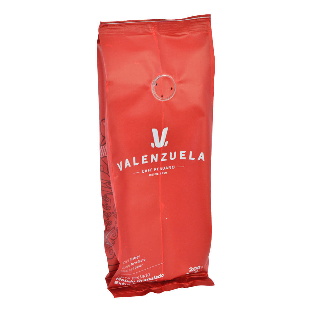 Café Tostado Molido Valenzuela 200g