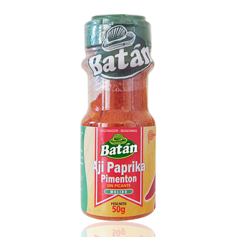 Ají Paprika Molido Sin Picante Frasco 50 g