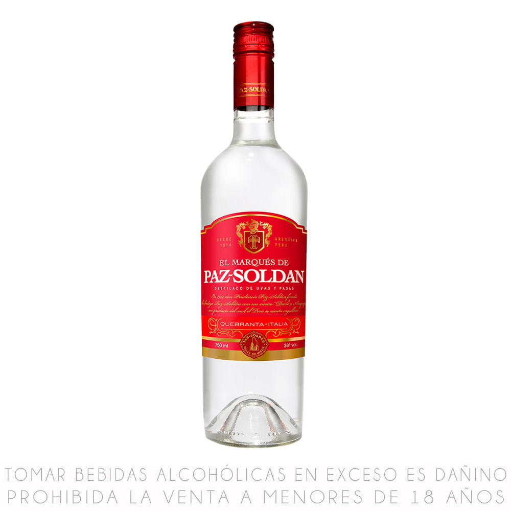 Destilado de Uvas y Pasas Botella 750 ml