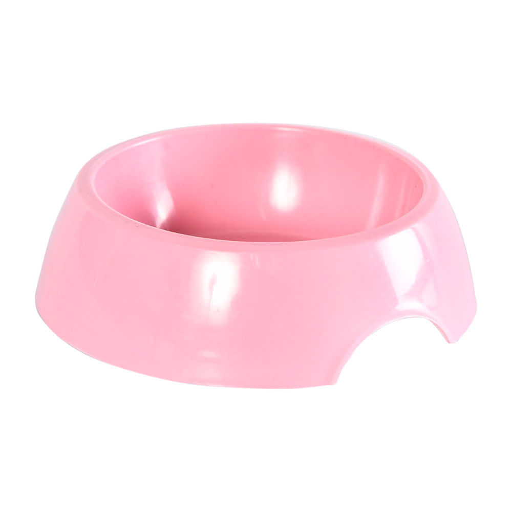 Plato Pet's Fun Plástico Rosa 18cm