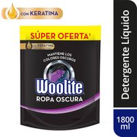 Detergente Líquido Woolite Ropa Oscura 1.8L