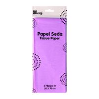 Papel de Seda 50 x 70cm Benji 5un. Lila