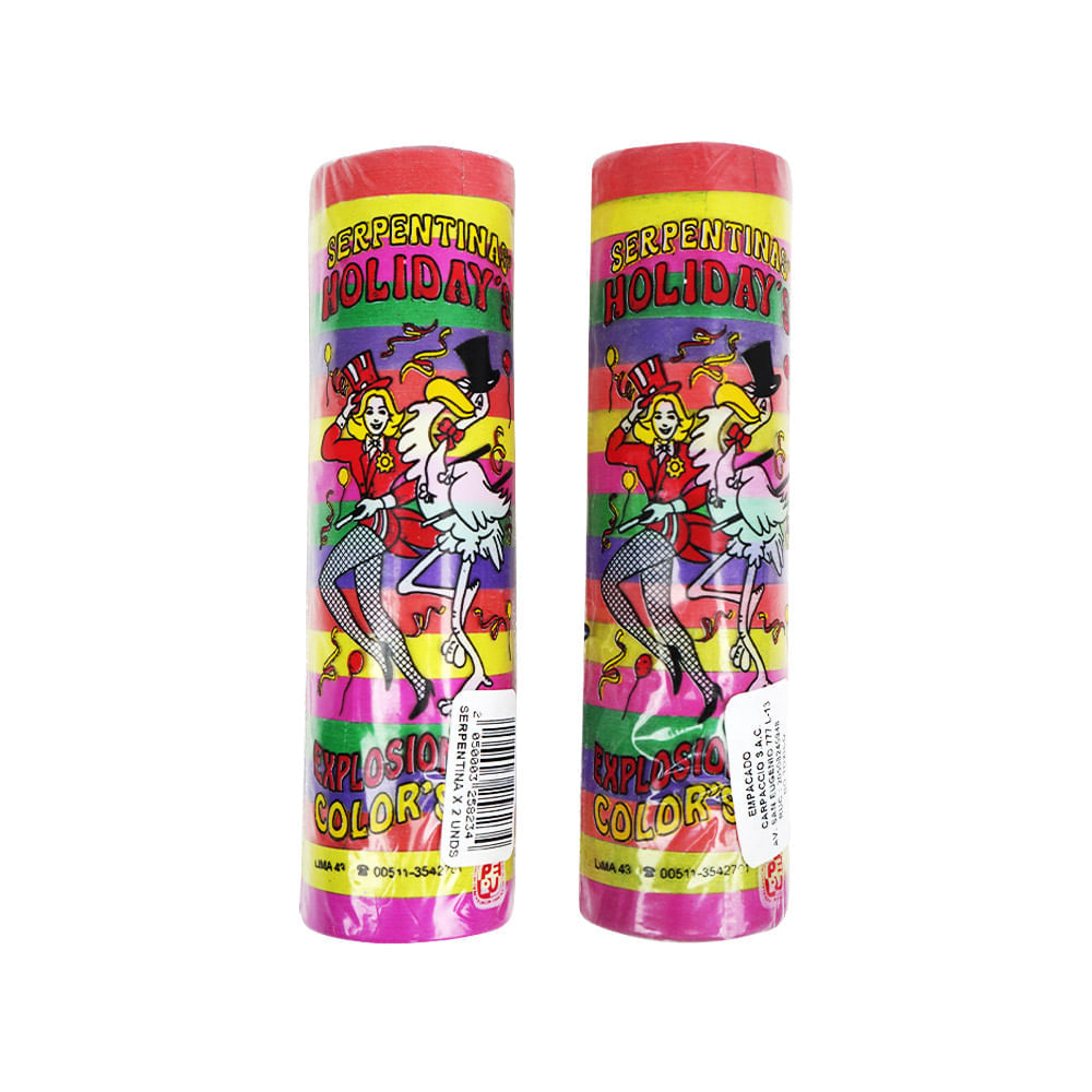 Serpentina de Colores Carpaccio STD 2un