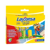 Crayones Jumbo Layconsa 12 un. Puppy
