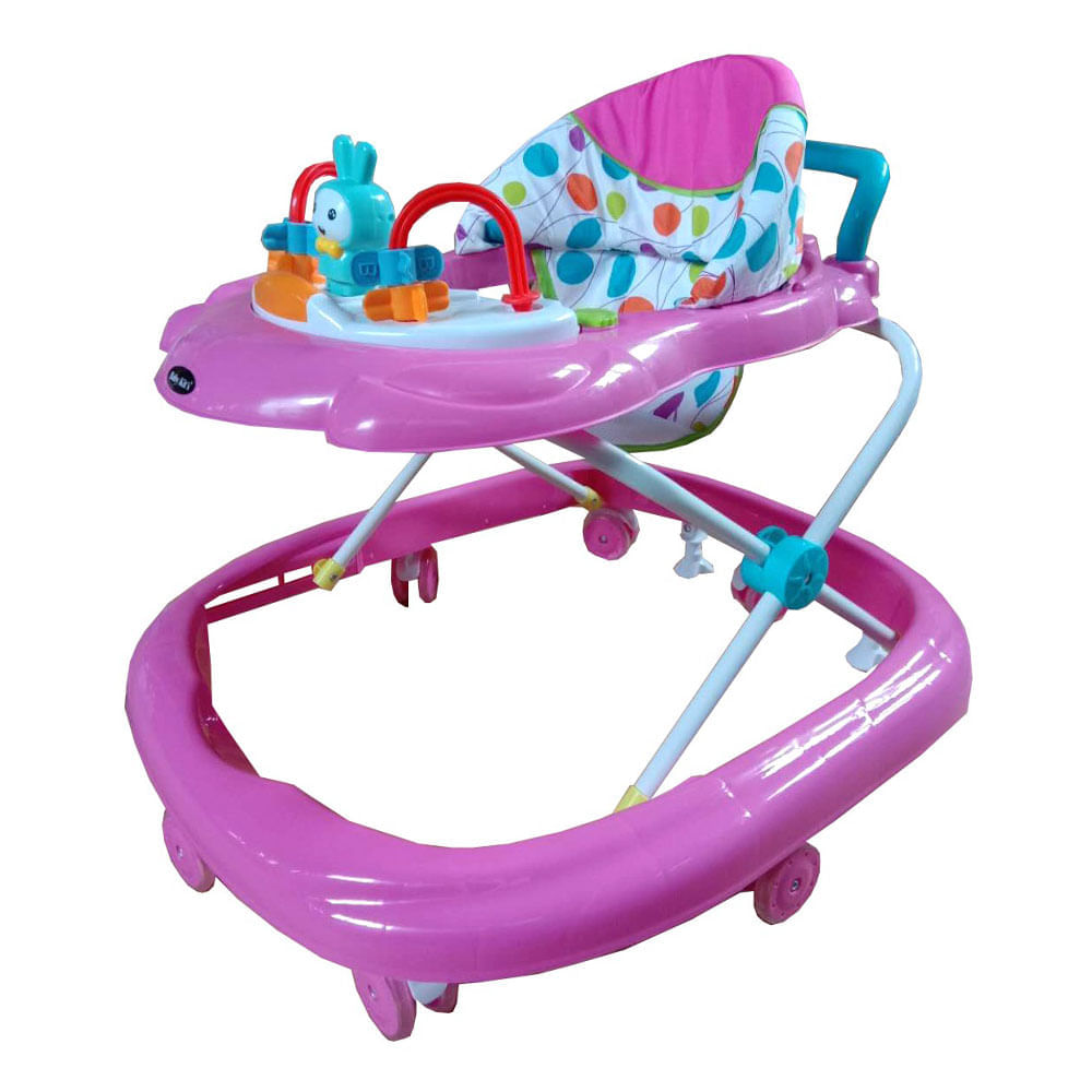 Andador Baby Kit's Bk71631 Bunny Rosado