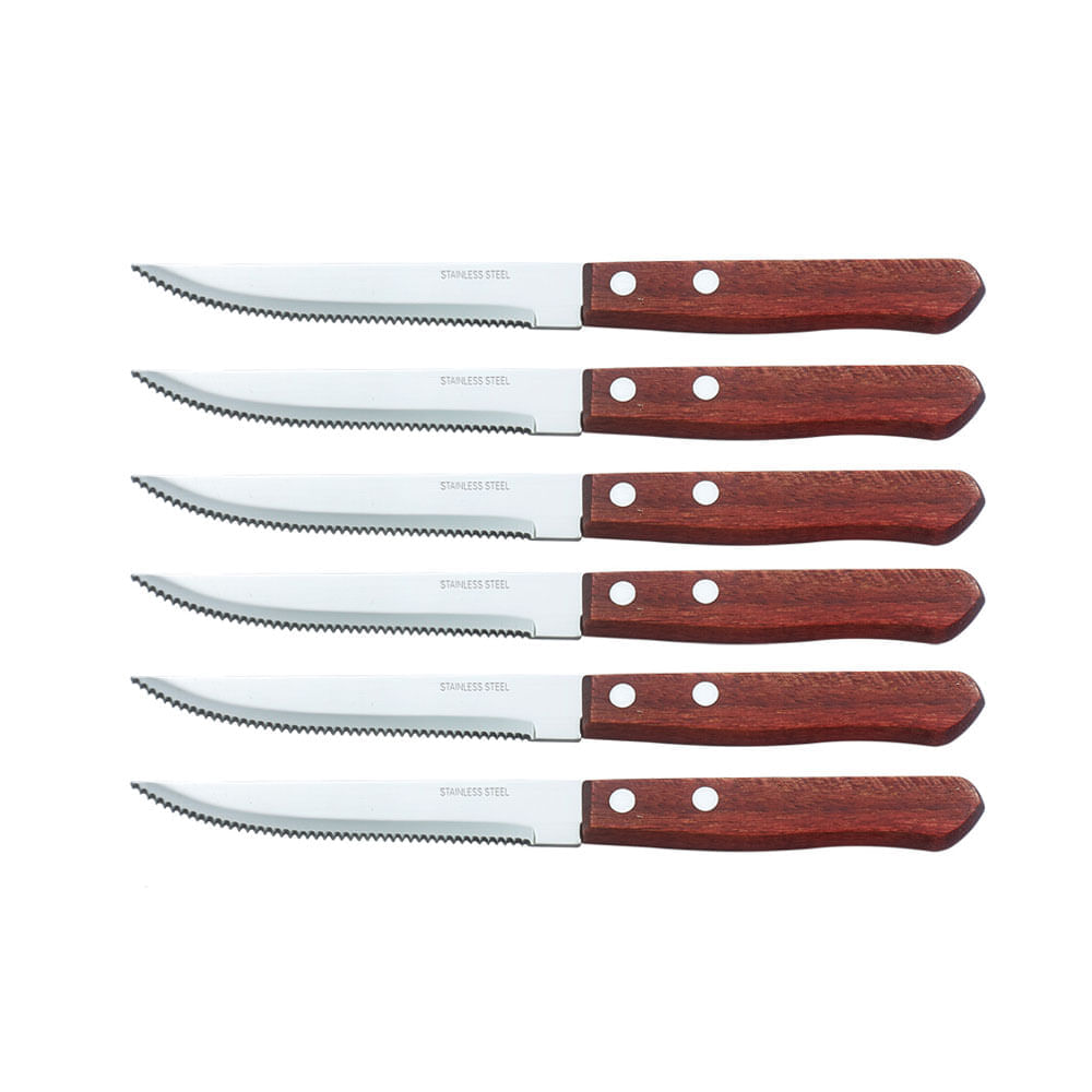 Set Cuchillos Krea Asado 6un
