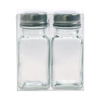 Salero Krea + Pimentero Vidrio Clear