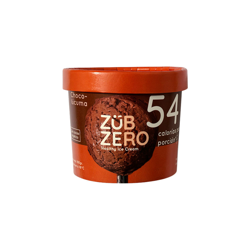 Helado Zub Zero Sabor 200G Chocolúcuma 180g