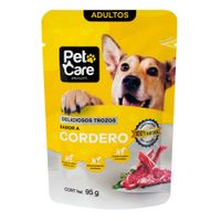 Pouches de Cordero Pet Care Perro 95g