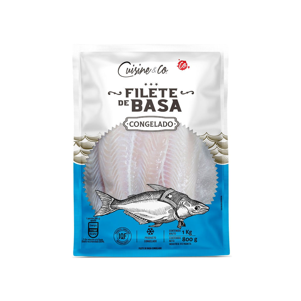 Filete de Basa Cuisine & Co 1kg