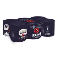 Sixpack Leche Reconstituida con Vitaminas Gloria Lata 170g