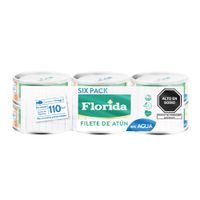 Pack x6 Filete de Atún Florida en Agua